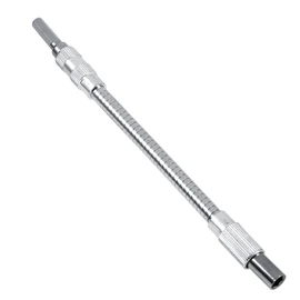 Flexible Shaft Electric Hex Screwdriver Drill 1/4" 200mm Extension Screwdriver Flexible Shaft Bit Holder Link for Connecting Up to 300° Bending Metal Bending Twist Swivel Screwdriver Extension Tool