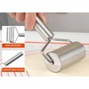 Heyumybit Rolling Pins for Baking,Non Stick Stainless Steel Handle Rolling