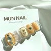 MunNail Rose Nail Tips - Lipstick / MunNail 로즈네일팁 -
