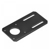 sourcing map Motor Mount 100 x 50 mm Black for
