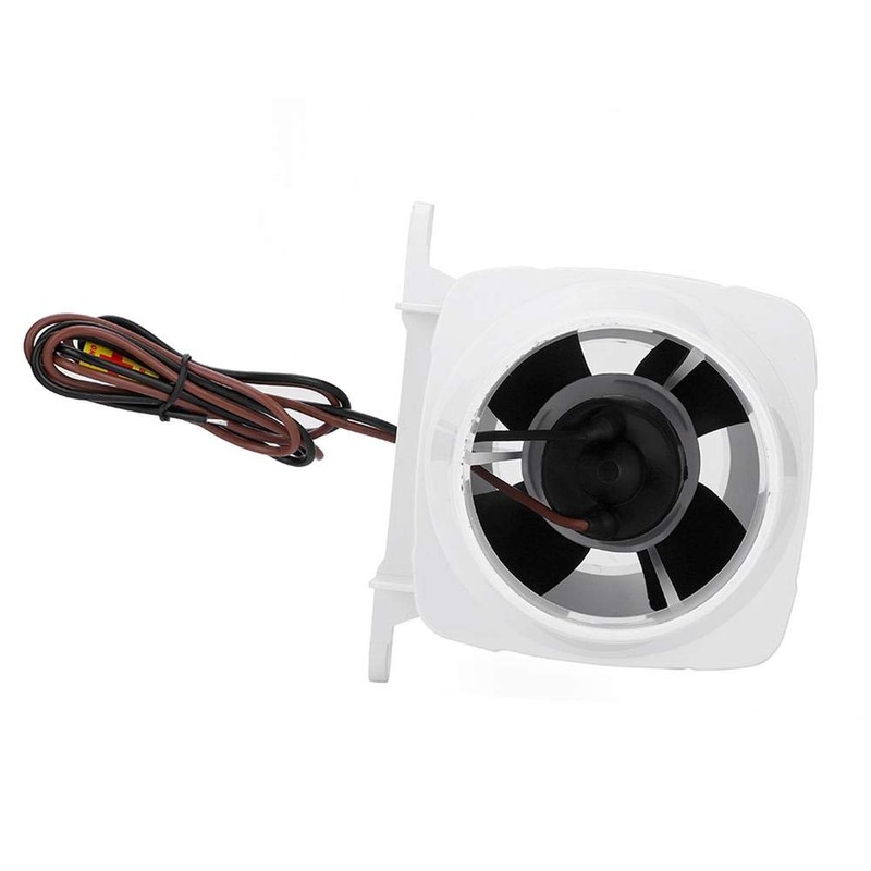 Wakects Inline Air Fan 75mm 12V 130CFM Quiet Fan Sentina