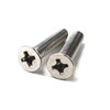 M5x20 Phillips Screws 304 Stainless Steel Flat Head Machine Screws
