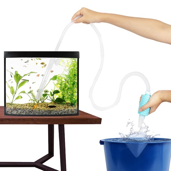 TERA PUMP - 2pk Aquarium Cleaner Fish Tank Gravel Sand