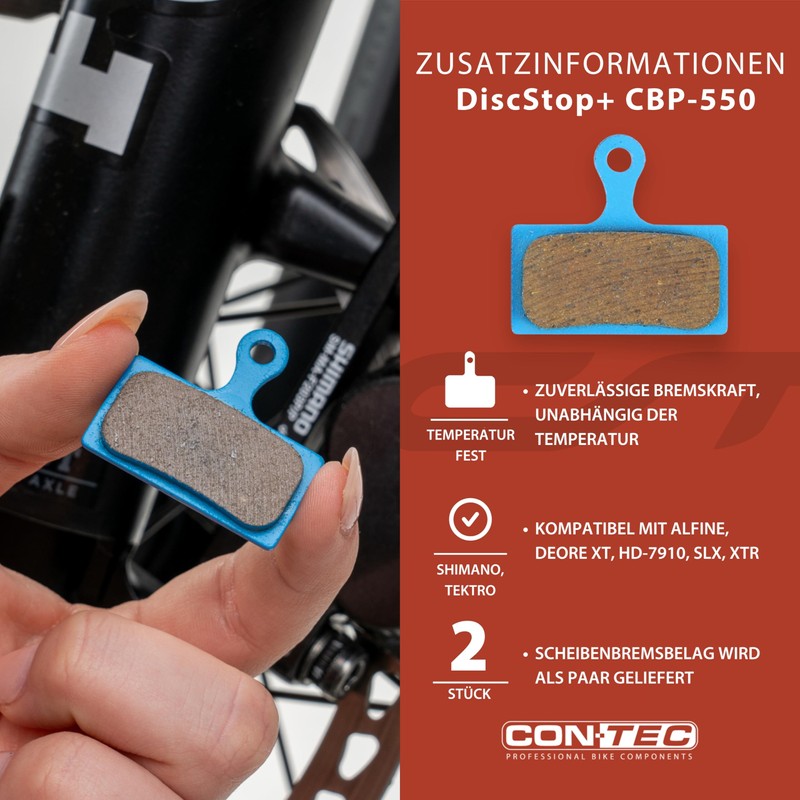 CONTEC Disc Brake Pads CBP-550 Shimano XTR/XT