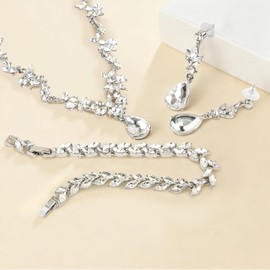 Sendowtek Juego De Joyería, Conjunto De Joyas Para Mujer