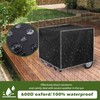 Matrjestice Generator Cover Waterproof, Heavy Duty Thicken 600D Polyester with