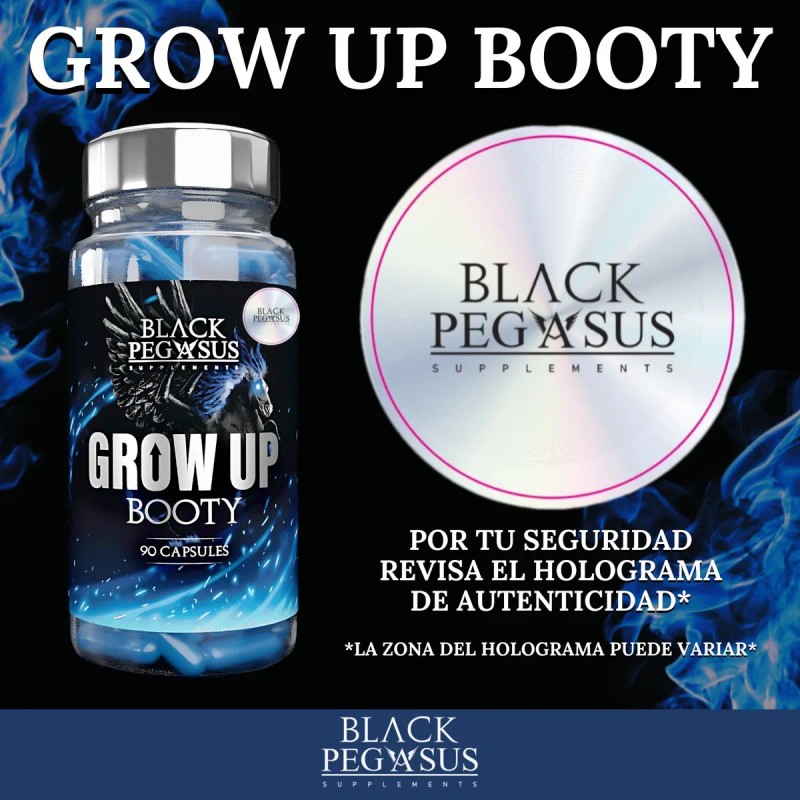 Glúteo Peptonas Black Pegasus + Citrato De Magnesio Cápsulas