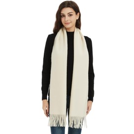 Novawo Wool Scarf Soft Warm Winter Scarves Wraps for Women and Unisex