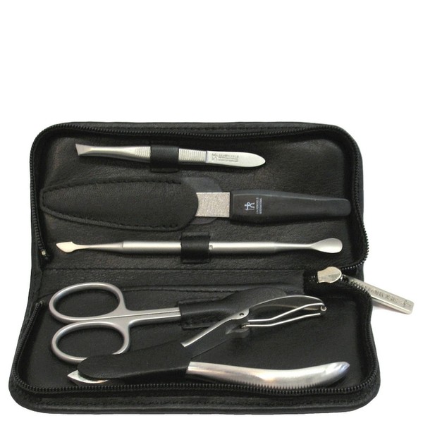 Windrose Nappa Manicure With Equipment From The Home Of Twin/Sollingen 14 Cm, Black