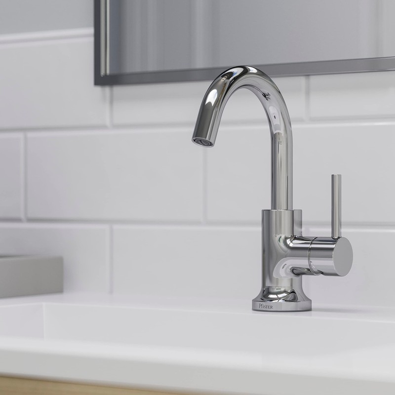 Pfister Zeelan Bathroom Sink Faucet, Single Control, 1-Handle, Single Hole,