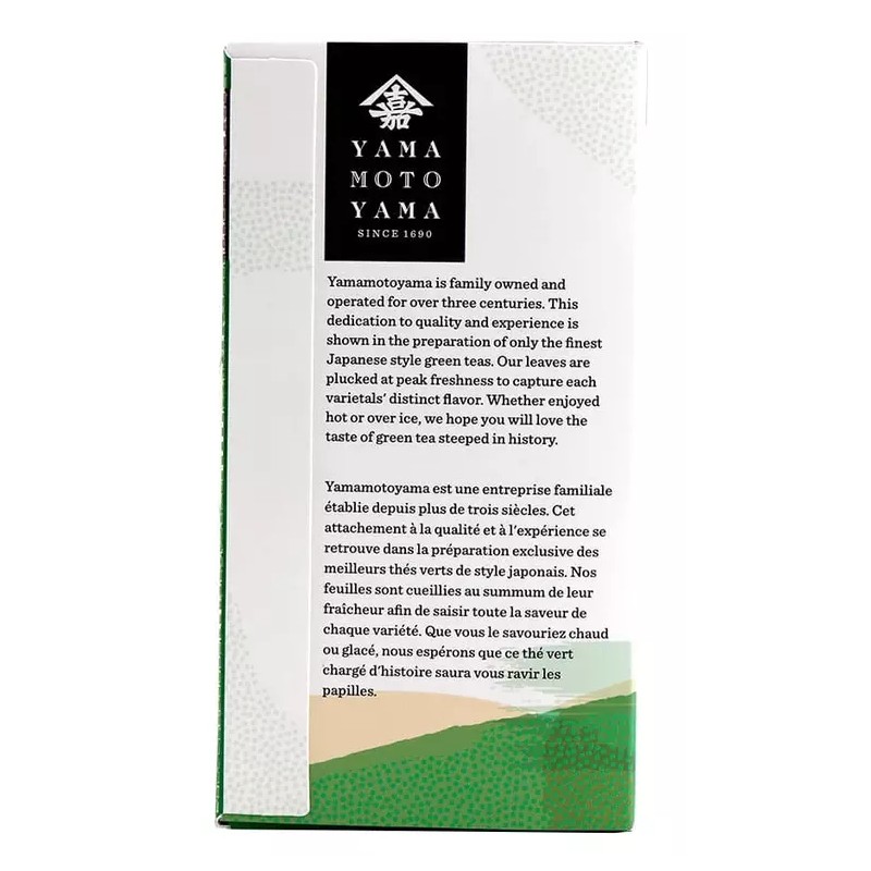 Yamamotoyama Japanese Yamamotoyama Organic SENCHA Premium Green Tea (18 Tea