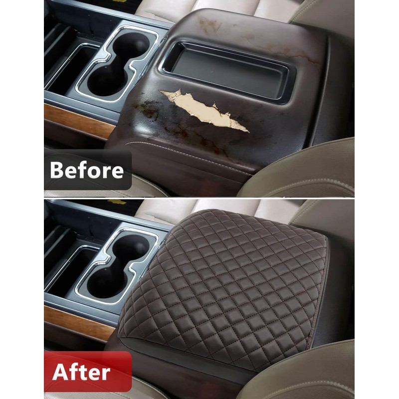 KBH Center Console Armrest Cover for 2014-2018 Chevy Silverado &