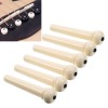 Unbranded Pack of 6 Acoustic Guitar Bridge Pins Plastic String