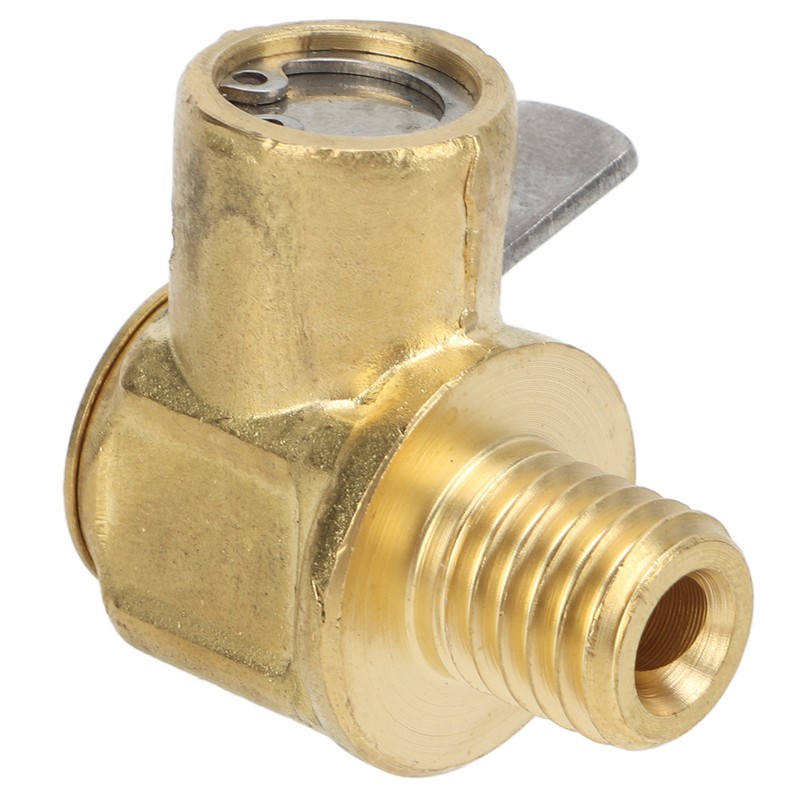 Engine Oil Drain Valve M12‑1.75 Connector Quick Brass Stainless Steel