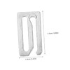 Mikinona 10pcs Barber Cape Clip for Razor Men Haircut Cape