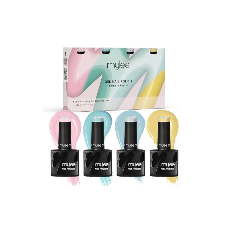 Mylee Gel Nail Polish Quad Set 4x8ml [Paint It Pastel]