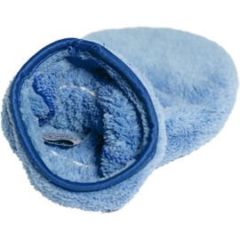 Cleanfaser® Flauschi Microfibre Cleaning Glove, Dust Magnet for Home (Blue) - Wash Mitt for Car Washing
