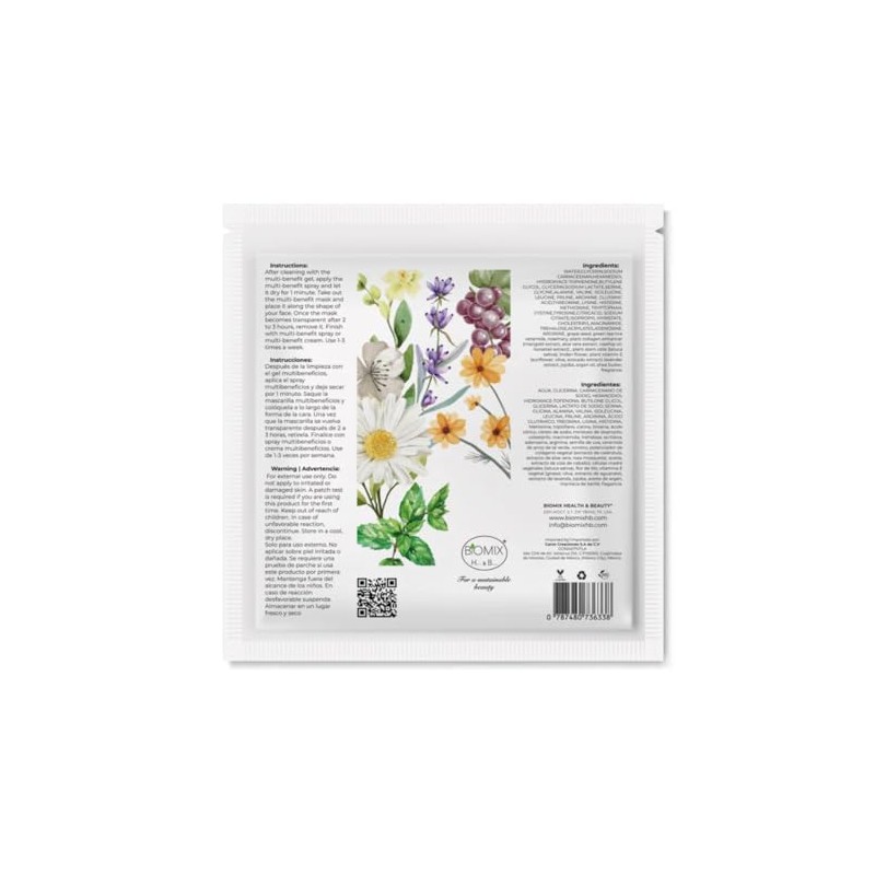 Mascarilla Facial Multi Beneficios 15 en 1 Intensiva de 3