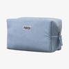 PURISH Cosmetic Bag - Spacious Corduroy Cosmetic Bag with Water