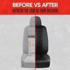 Motor Trend Gray Cloth Car Seat Covers for Front Seats