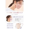 ★カケンテスト済★ 30枚【敏感肌に優しい不織布】cicibella ３Dマスク 立体マスク 不織布 血色マスク 不織布マスク バイカラー マスク カラー