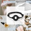 Sunligoo Urn Bracelet Leather Bracelet with Stainless Steel Memorial Ash
