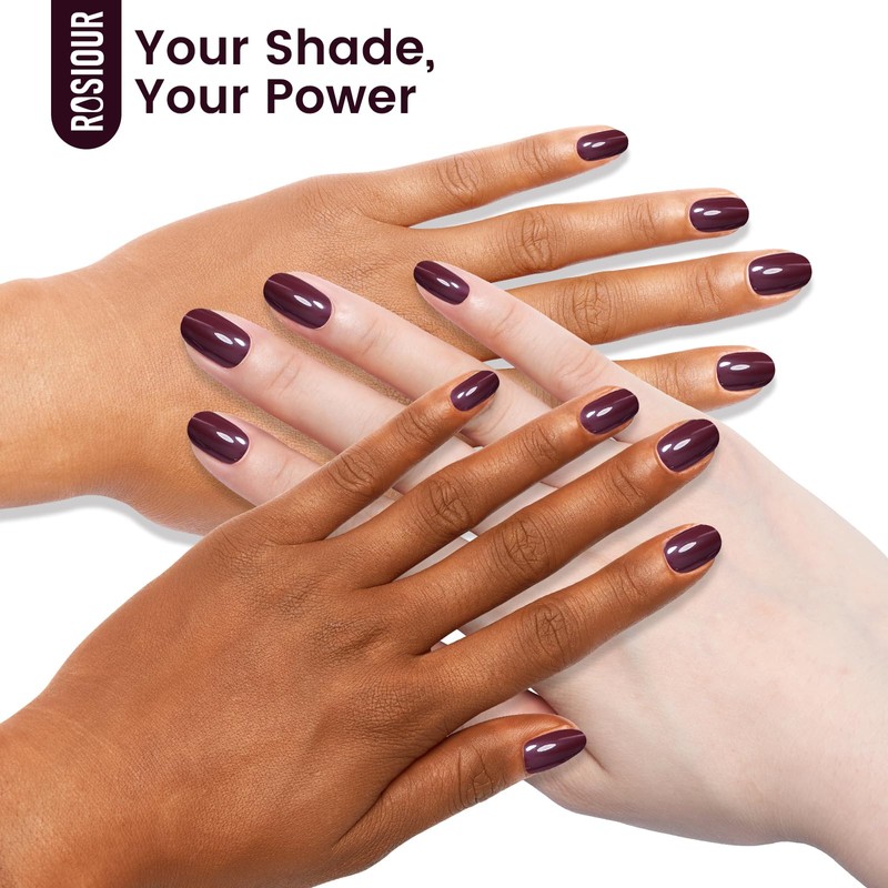 18ml Hema Free Deep Red Gel Nail Polish- Hypoallergenic Non