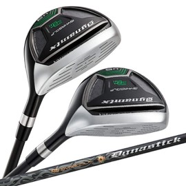Dyna Golf [Dynamics UT #3 + #5 2 Piece Set Genuine Dynastic Shaft Specifications S] SLE Rules Compliant Golf Club Utility Head Cover Included Right Handed