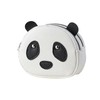 LOHGOU Panda Shape Double Zipper Coin Purse Coin Case PU