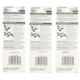 COVERGIRL ALL 3 pks CoverGirl Easy Breezy Brow Fill + Define X3（500.505.510）