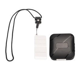 Patient Pager System 1 Transmitter 1 Receiver 4 Volume Level LED Light Wireless Calling System for Family 100‑240V US Plug