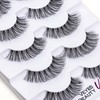VEYESBEAUTY False Eyelashes Wispy Lashes Lightweight Natural Look Fluffy 3D