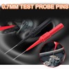 10PCS 0.7mm Test Probe Pins, Non-Destructive Insulation Wire Piercing Needle,