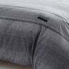 Catherine Lansfield Denim Reversible Single Duvet Cover Set with Pillowcase