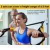 KOMOHOM Wall-Mounted Anchor Fitness System - Adjustable, Multi-Functional, Space Saving