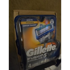 Gillette NEW Pk. Gillette ProGlide Razor Blade Refills, 4 Cartridges (ZZ58)
