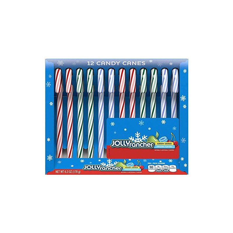 Jolly Rancher Candy Canes - Original Flavors - 24 ct.