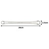 TONE HPM15-1417 Long Glasses Wrench (15°) Double Side Width 0.6