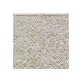 FASÄDE Border Fill Decorative Vinyl Glue Up Ceiling Panel in Vintage Metal (12X12 Inch Sample)