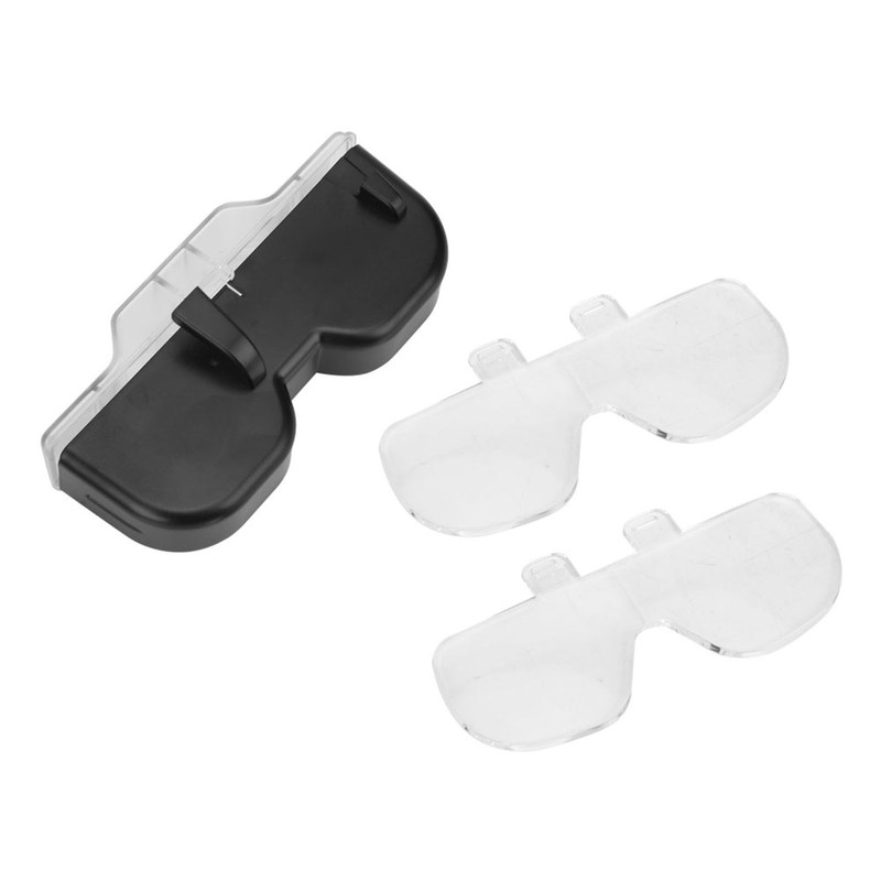 Professional 4.5X Rechargeable Head Mount Magnifying Glasses LED Magnifier for