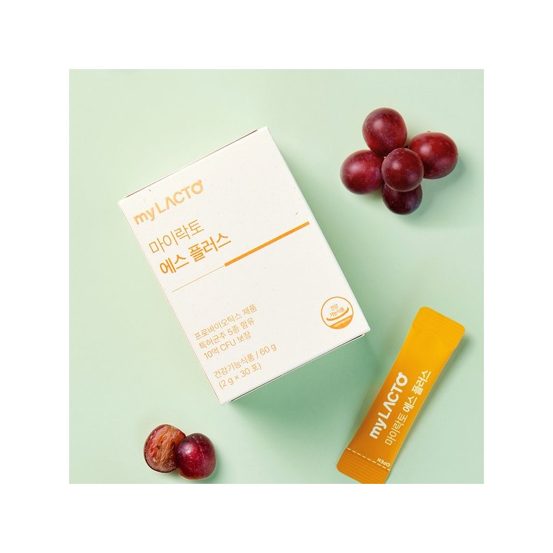 MyLacto 마이락토 에스플러스 장건강 분말 유산균 가성비 프로바이로틱스 30포 x