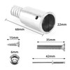 Namvo Telescopic Pole Kit Connector Threaded Handle Head Broom Handle