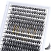 B&Q Individual Eyelash Clusters 280Pcs D Curl 30D 40D Lashes
