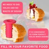 12pcs Cupcake Corer Tools Silicone Reusable Safe Cupcake Hole Cutter