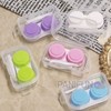 Lens Storage Container Contact Lens Container Portable Lens Case Contact Lens Case Contact Lens Care Contact lens storage 6ea