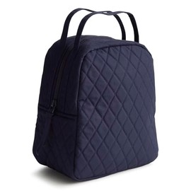 Vera Bradley Women's Cotton Lunch Bag, Peacoat, One Size