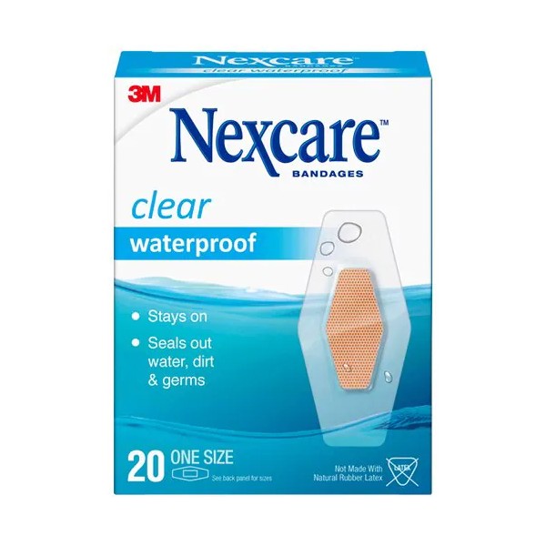 Nexcare - Clear Waterproof Bandages 20