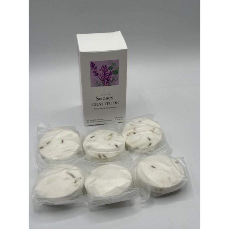Avon Senses Gratitude Lavender & Cedarwood Shower Steamers