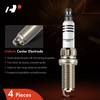 A-Premium Iridium Platinum Spark Plugs Compatible with Mini Cooper 2007-2015,
