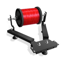 Fishing Line Spooler for Large Spools, Commercial Fishing Line Spooler Reel Winder Spooling with Adjustable Tension, Fishing Gears Gifts for Father Fit for Filler and Bulk Spools Portable